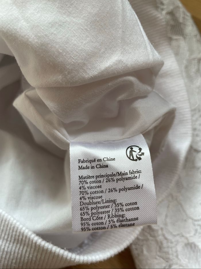 Bomber dentelle blanc - Gémo - 12ans - photo numéro 4