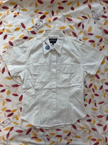 Chemisier manche courte broderie - Harvest