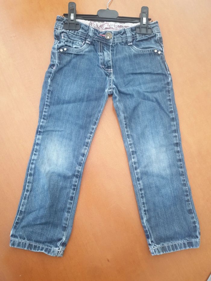 jeans sergent major fille 4 ans 104 cm - photo numéro 2