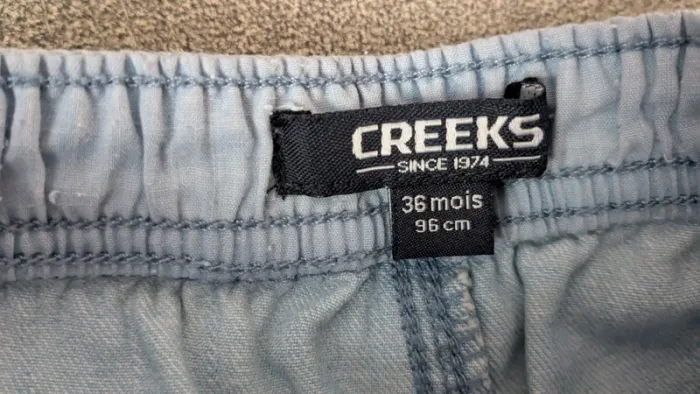 Lot 1 pantalon de jogging et 1 short en jean | 36 mois - photo numéro 7
