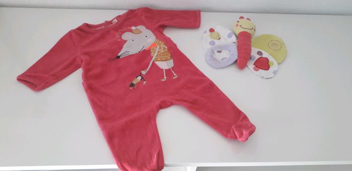 Pyjama velours 3 mois - photo numéro 3