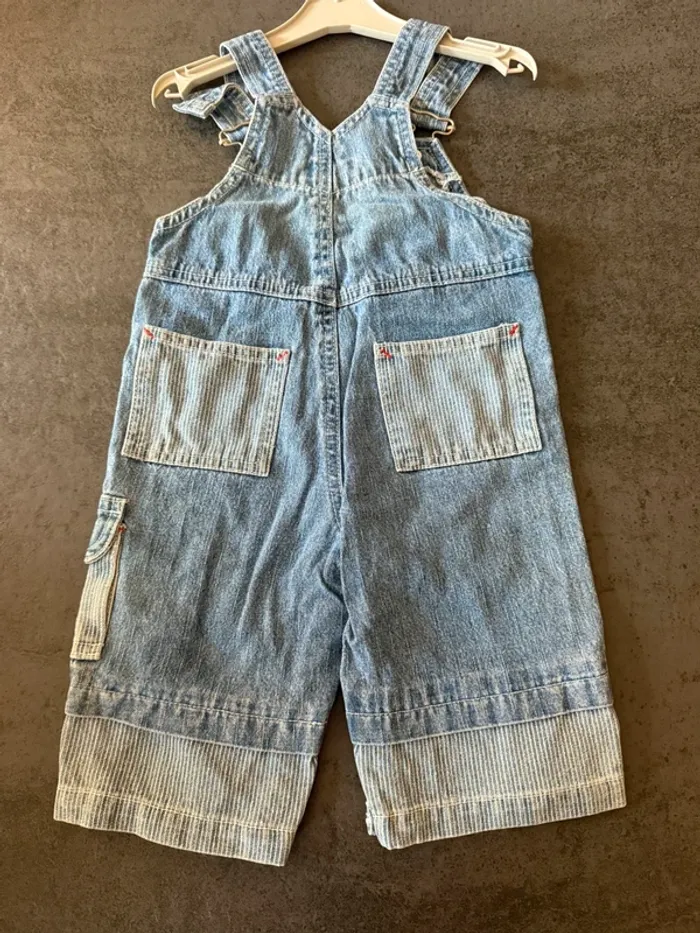 Salopette en jean enfant 9m - photo numéro 4