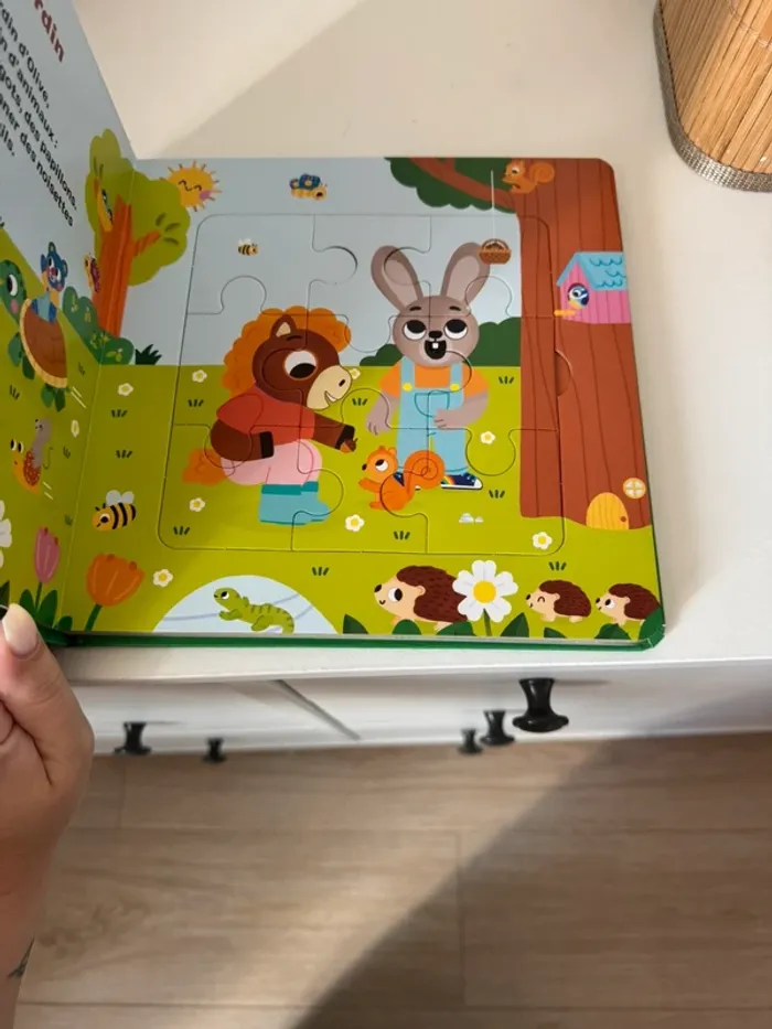 Lot de 3 livres puzzles d’Olive – Dès 2 ans - photo numéro 5