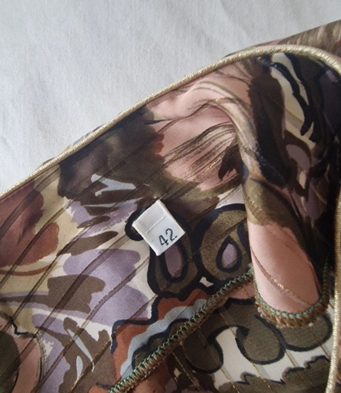 Blouse imprimé bouton - photo numéro 4
