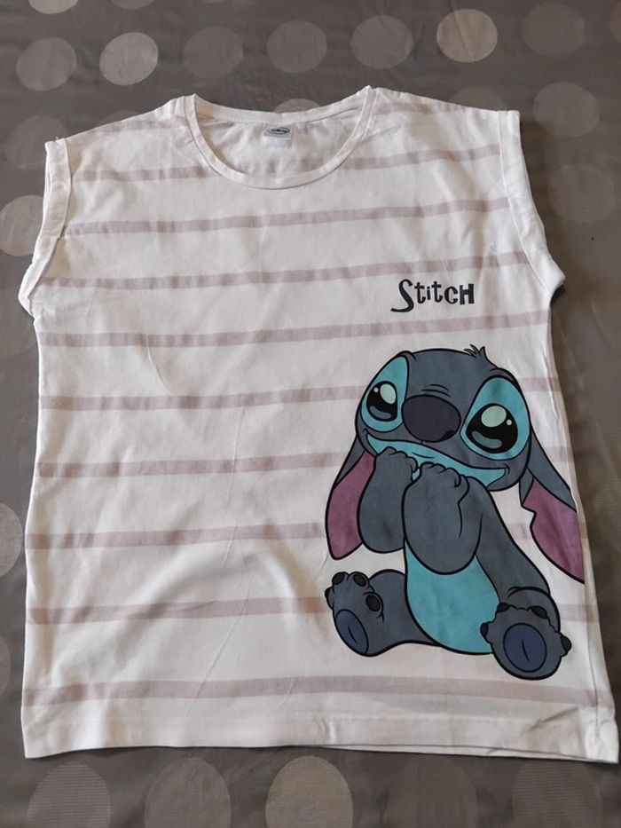 Tee shirt Stitch taille S