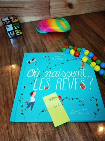 D2958 - livre "Où naissent les rêves"