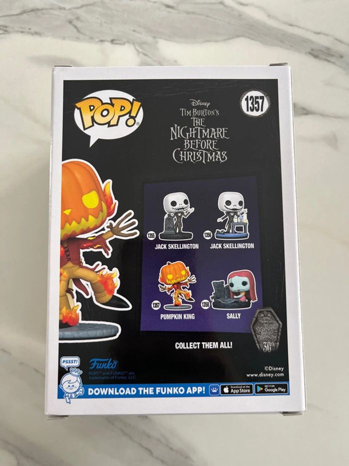 Pop Disney parfumée roi citrouille Jack Skellington 30e anniversaire - photo numéro 2