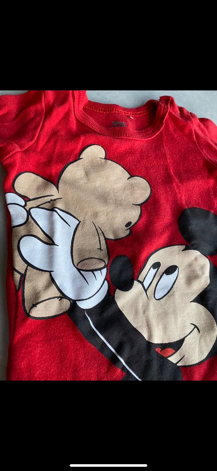 Body manches longues Mickey 3 mois - photo numéro 3