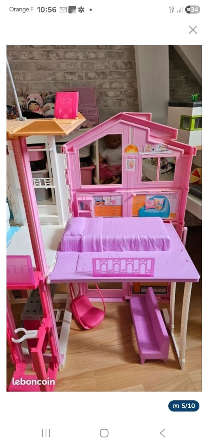 Maison barbie pliante - photo numéro 5