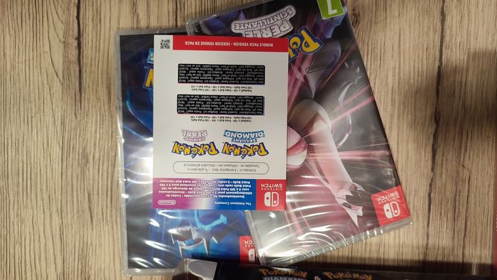 Duo pack pokémon diamant et perle switch neuf - photo numéro 4