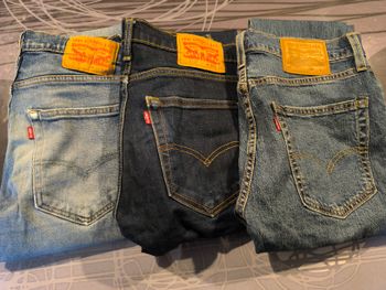 Lot 3 jeans Levi's w30 l32