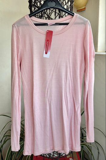 Pull fin, rose Damart Thermolactyl Taille S 