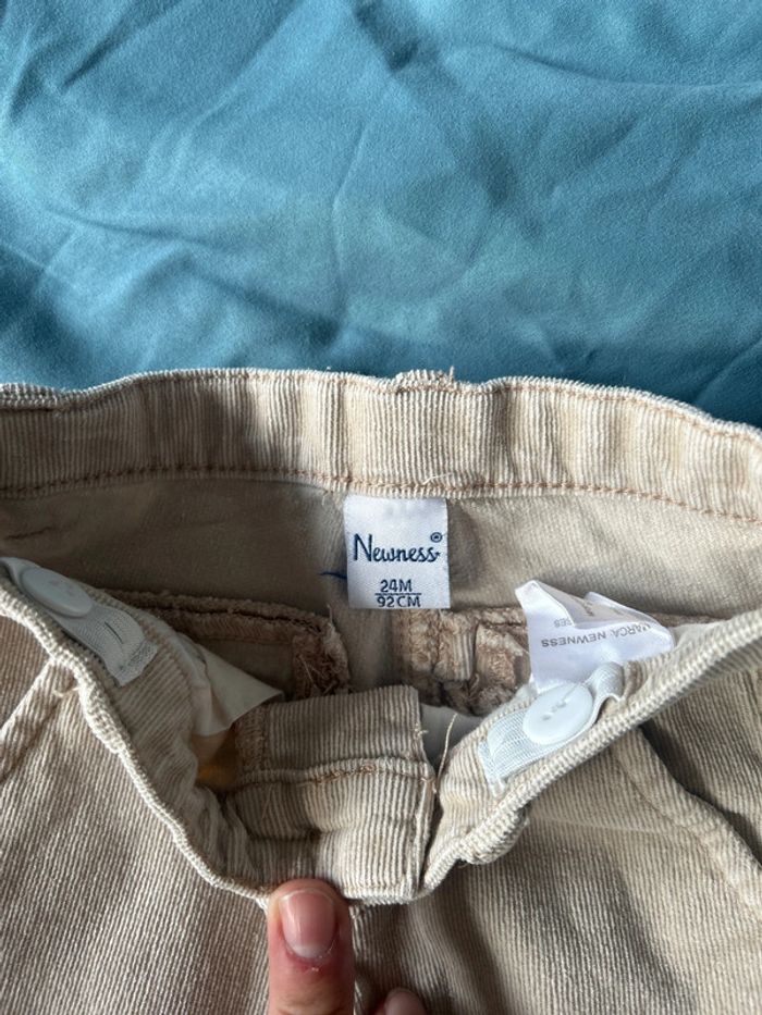 Pantalon velours - photo numéro 3