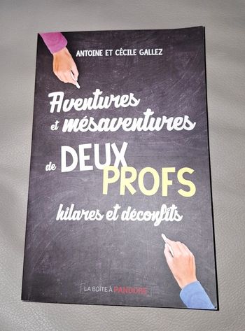 Livre : aventures et mésaventures de deux profs