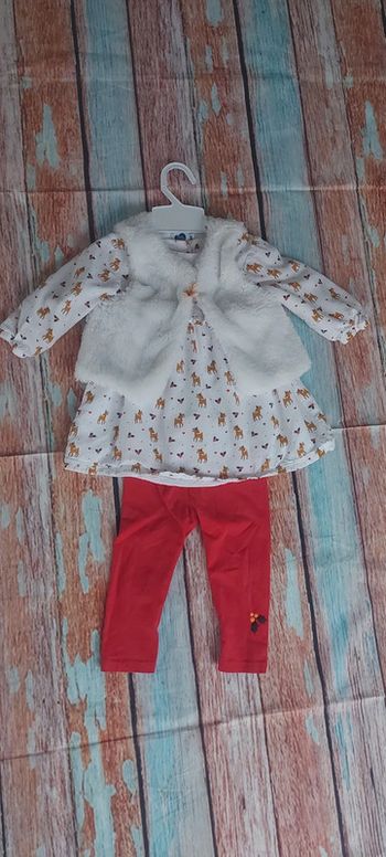 Ensemble fille 18 mois noël hiver