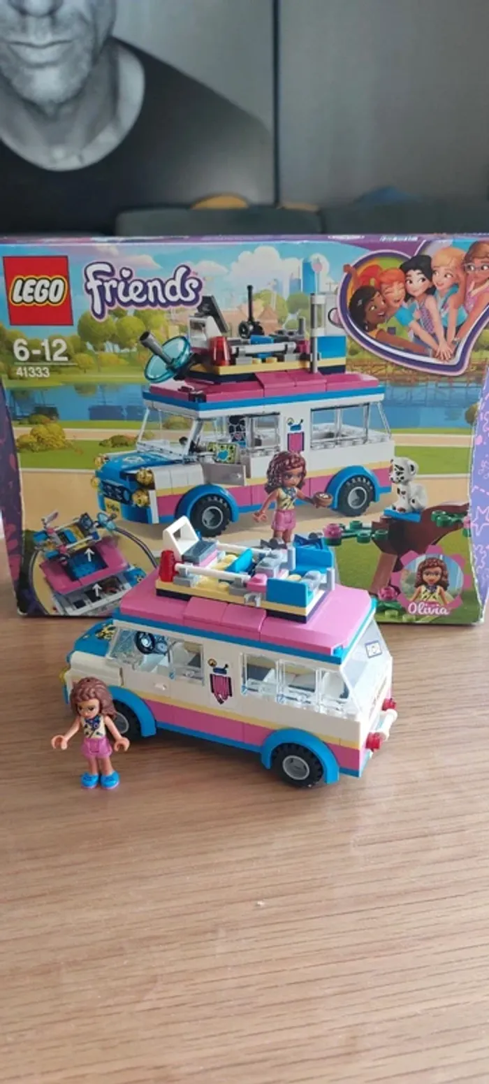 Lego camion de mission d olivia - photo numéro 2