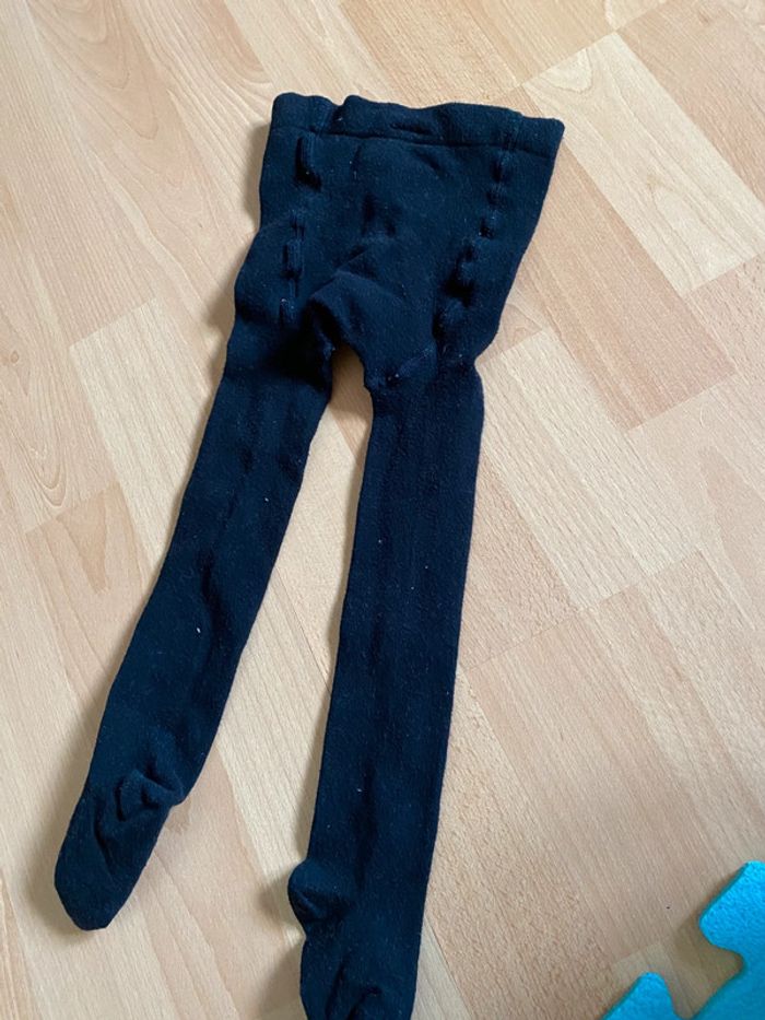 Collants noirs  H&M Taille 74/80 - photo numéro 2