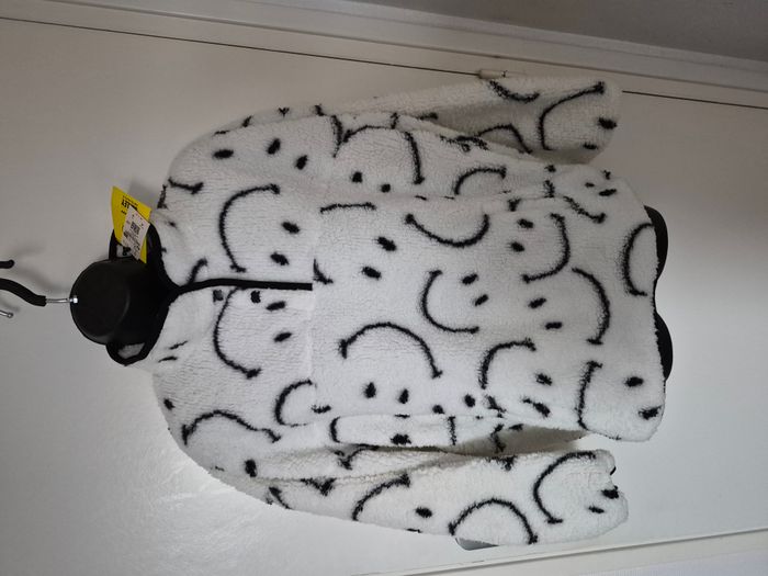 Polaire Etam blanche/noire - Taille M - Neuve avec étiquette - photo numéro 2