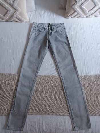 Joli jean gris slim Mexx taille 36 neuf