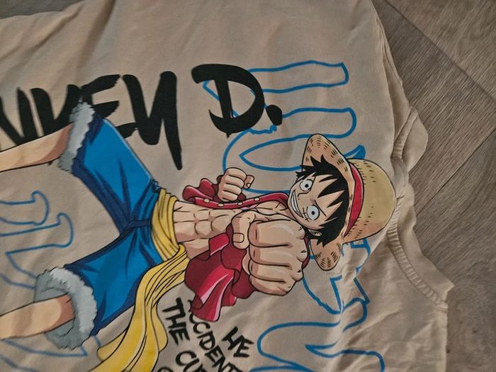 Tee shirt Zara 11/12 ans one piece - photo numéro 4