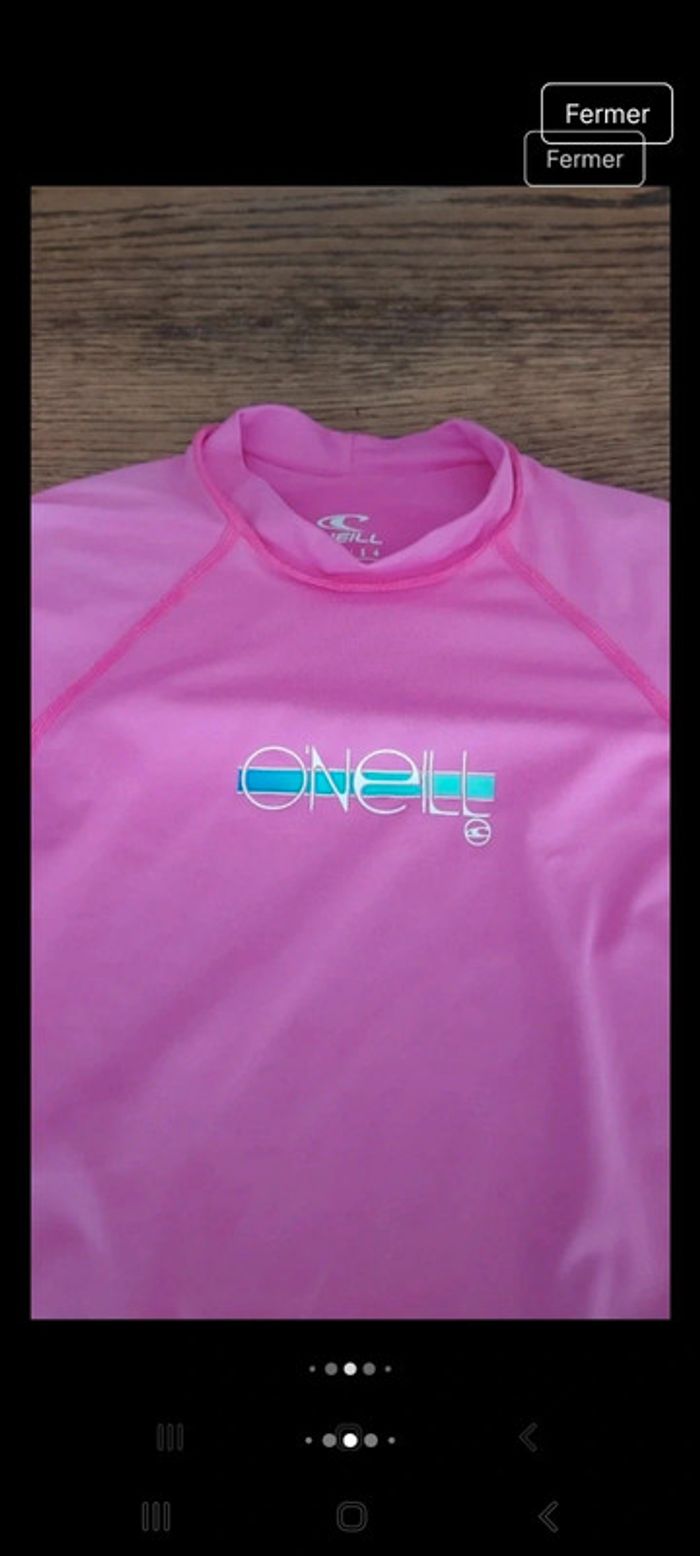 T-SHIRT protection 50+solaire O'neill UVB UVA - photo numéro 6