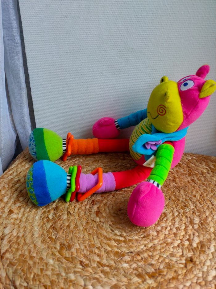 Peluche Hippo fou Bébé confort - photo numéro 2