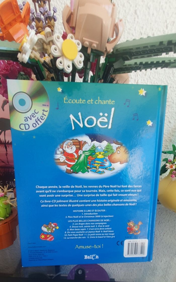 Livre "Ecoute et chante Noël" avec CD - photo numéro 2