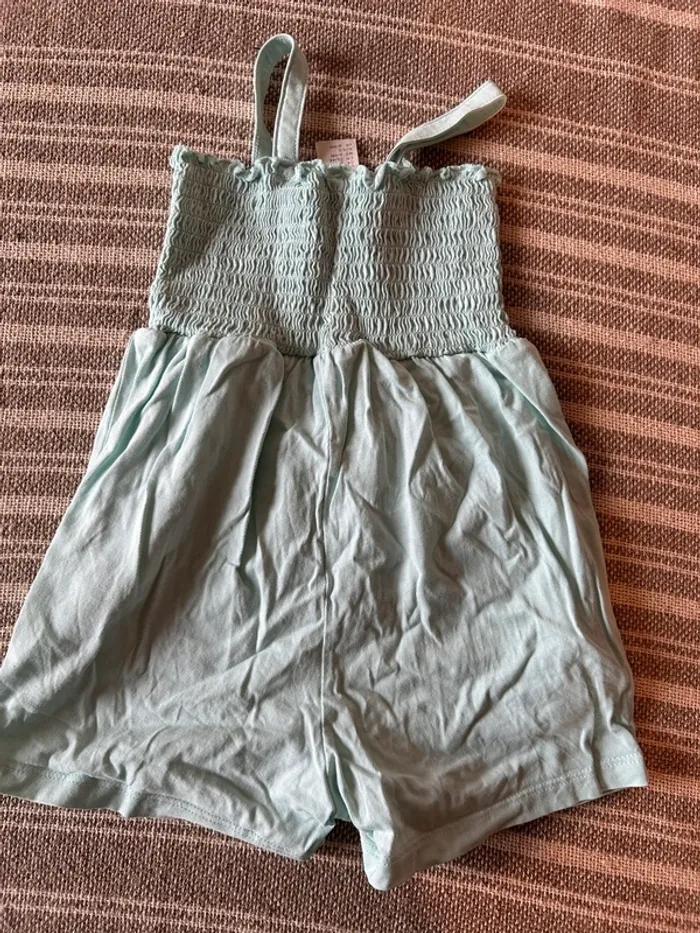 Combi-short / barboteuse H&M bébé fille - photo numéro 2