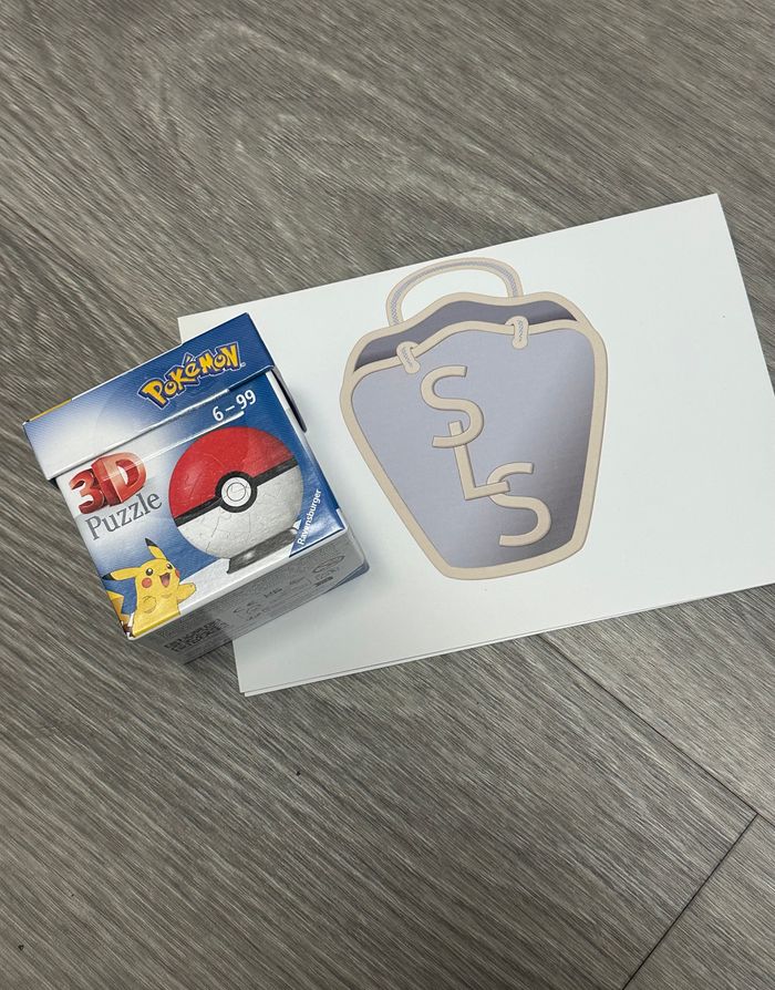 Pokémon puzzle 3D Pokéballs