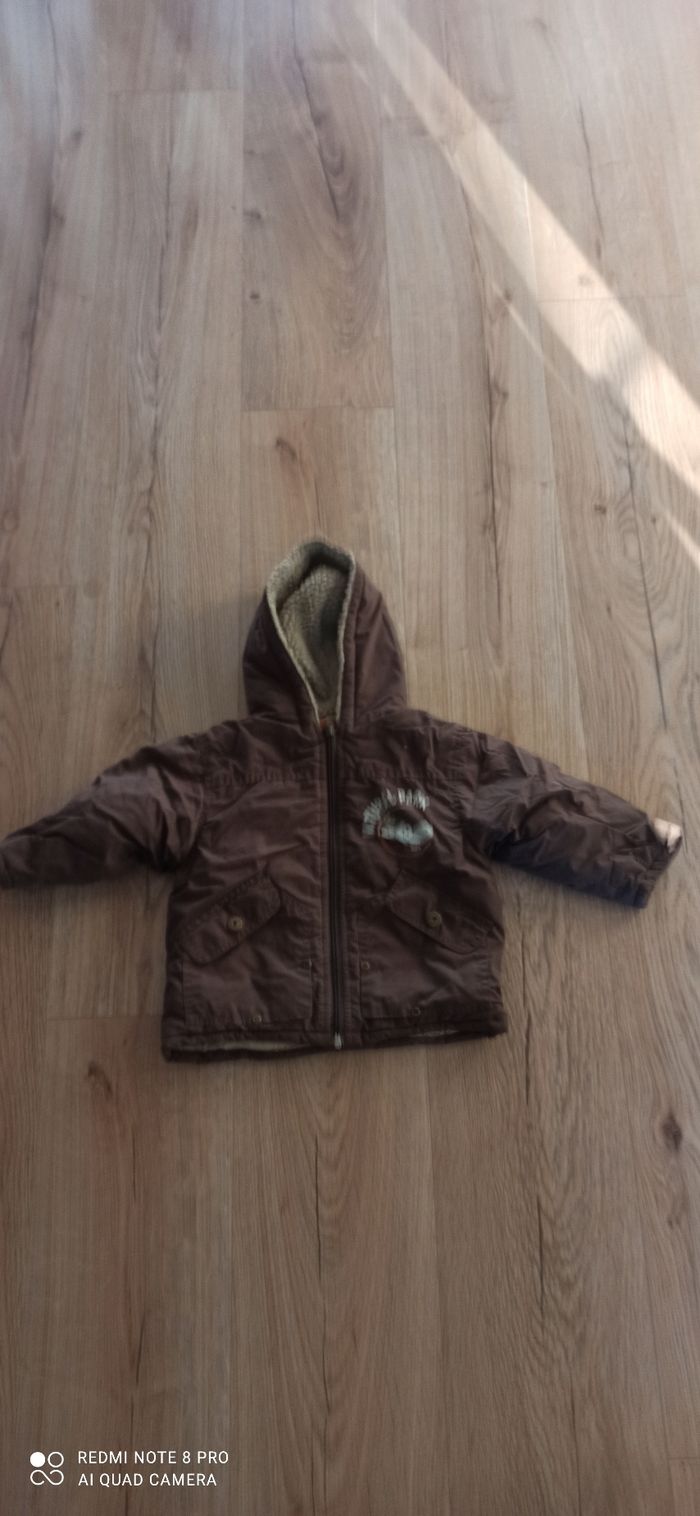 Manteau marron 18 mois