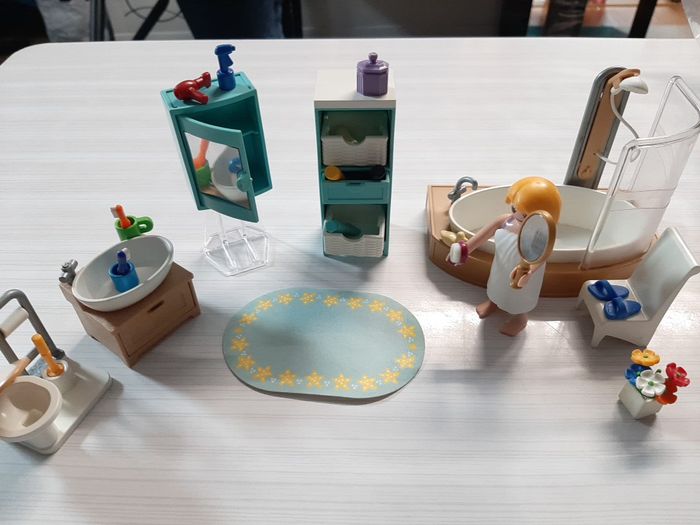 salle de bain playmobil
