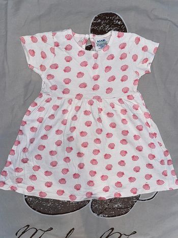 Robe coquillage fille