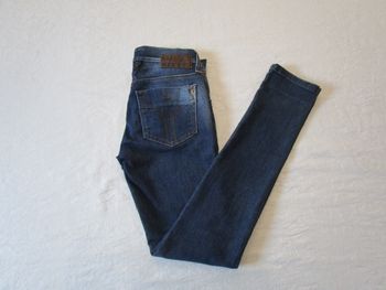 Jean femme Miss Sixty coupe skinny stretch Judy Taille 34 W25 L29 Bleu brut (J265)