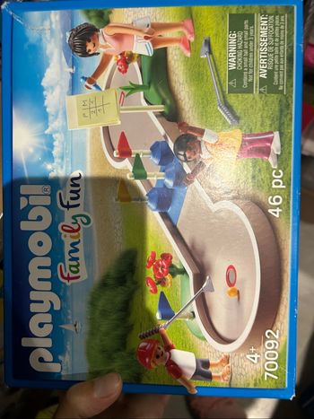 Mini-golf Playmobil Family Fun 70092
