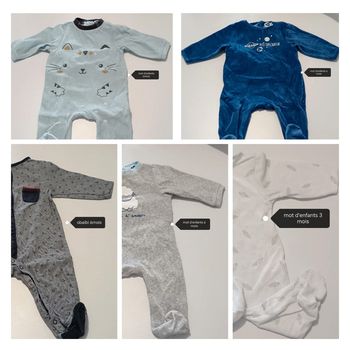 Lot 5 pyjamas