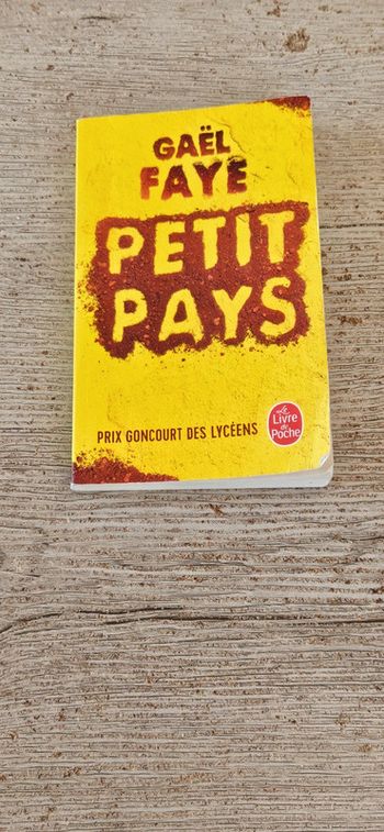 Livre de Gaël Faye Petit Pays, livre de poche
