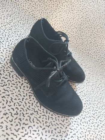 chaussures enfant noir derby pointure 29 lacets