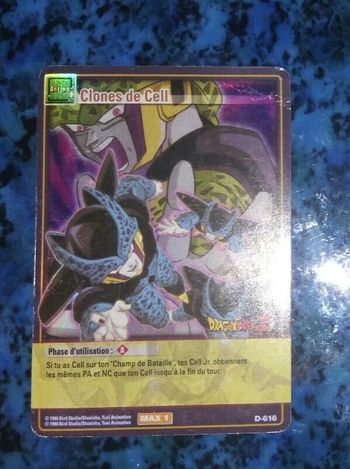 Carte Dragon Ball Z Cartes À Jouer Et À Collectionner D-616 Prism holo DBZ cards