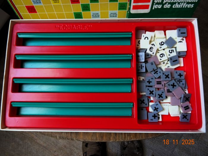 jeu de socièté Equable  (le scrable avec des chiffres ) - photo numéro 4