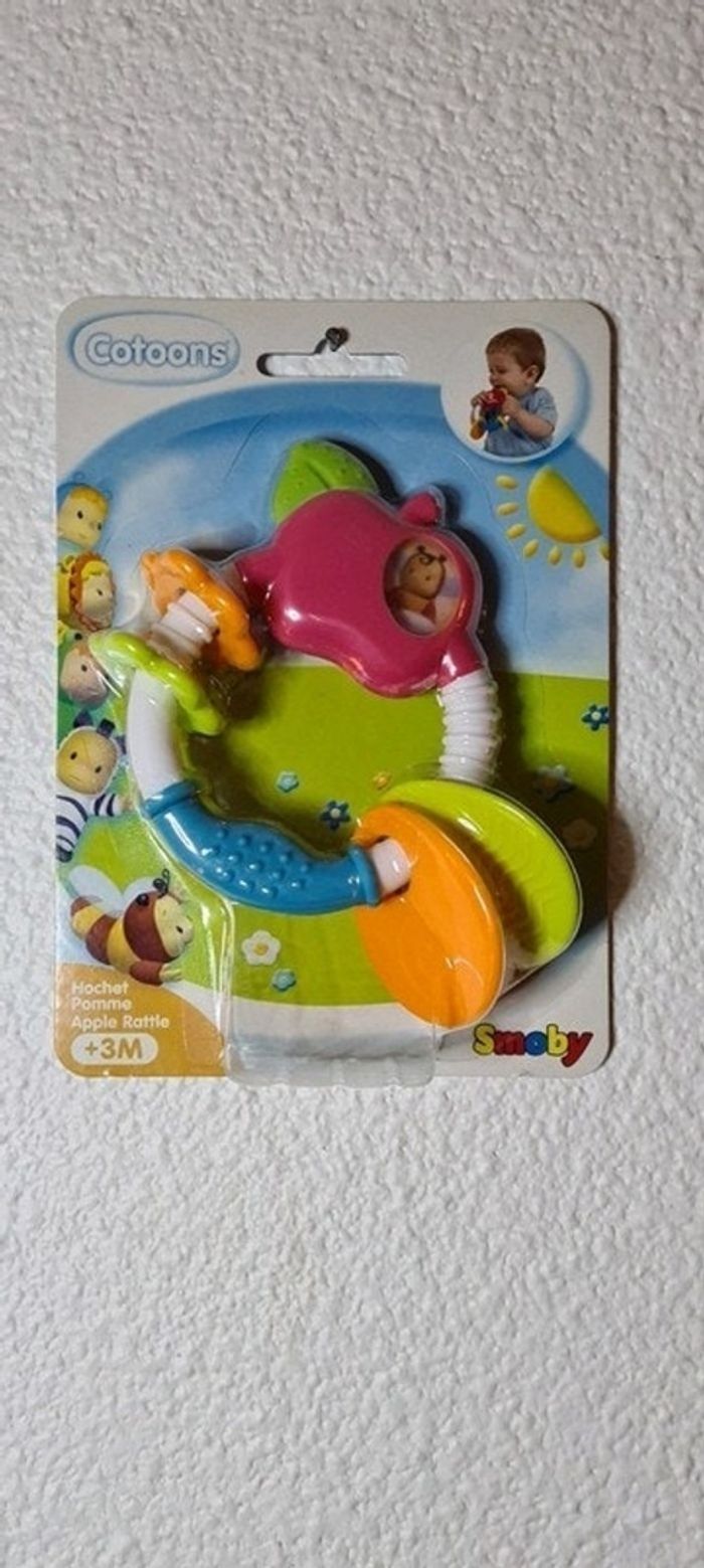 hochet pomme cotoons Smoby