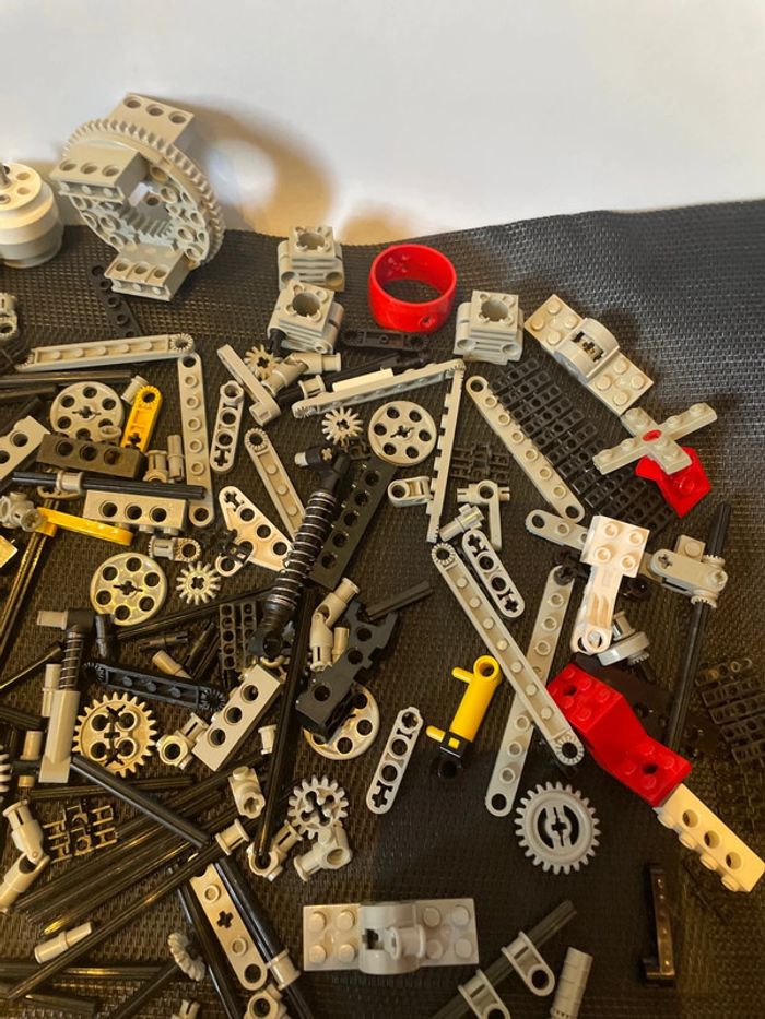 Lego Technic lot vrac clips fixations barres connecteurs officiel vintage pièces détachées - photo numéro 11