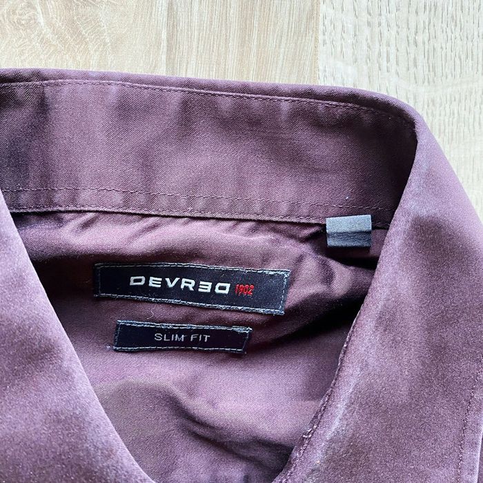 Devred Classic Man Slim Fit Chemise Purple Homme Exclusive Chic Collection (Taille M) - photo numéro 2