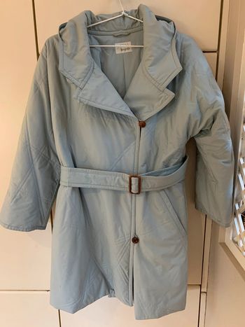 Veste bleu gris