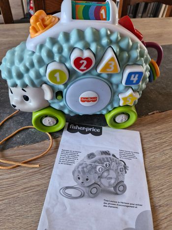 Hérisson eveil fisher price