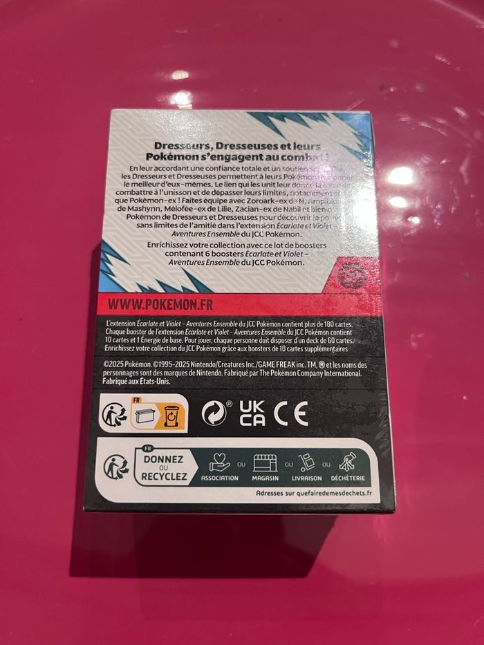 Bundle Pokémon Aventures Ensembles EV 9 - photo numéro 2