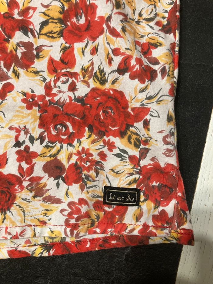 Tunique, blouse fleurie taille 5 - photo numéro 11