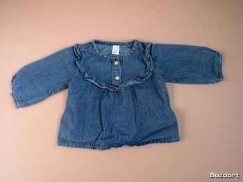 Tunique en jeans U tout petits