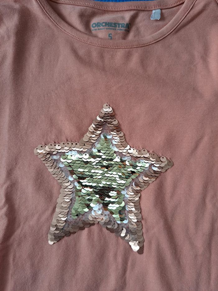 Lot de 5 t-shirts manches longues 5 ans - photo numéro 5