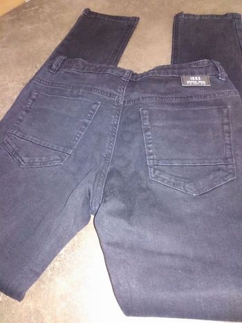 Jean skinny  noir  12 ans  ikks