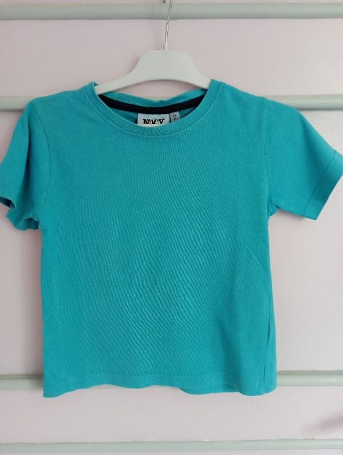 T-shirt bleu turquoise 6 ans